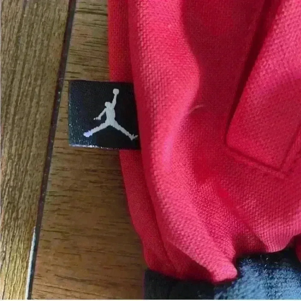 Michael Jordan 23 Kids 12M Full Zip Jacket Red, Black and White